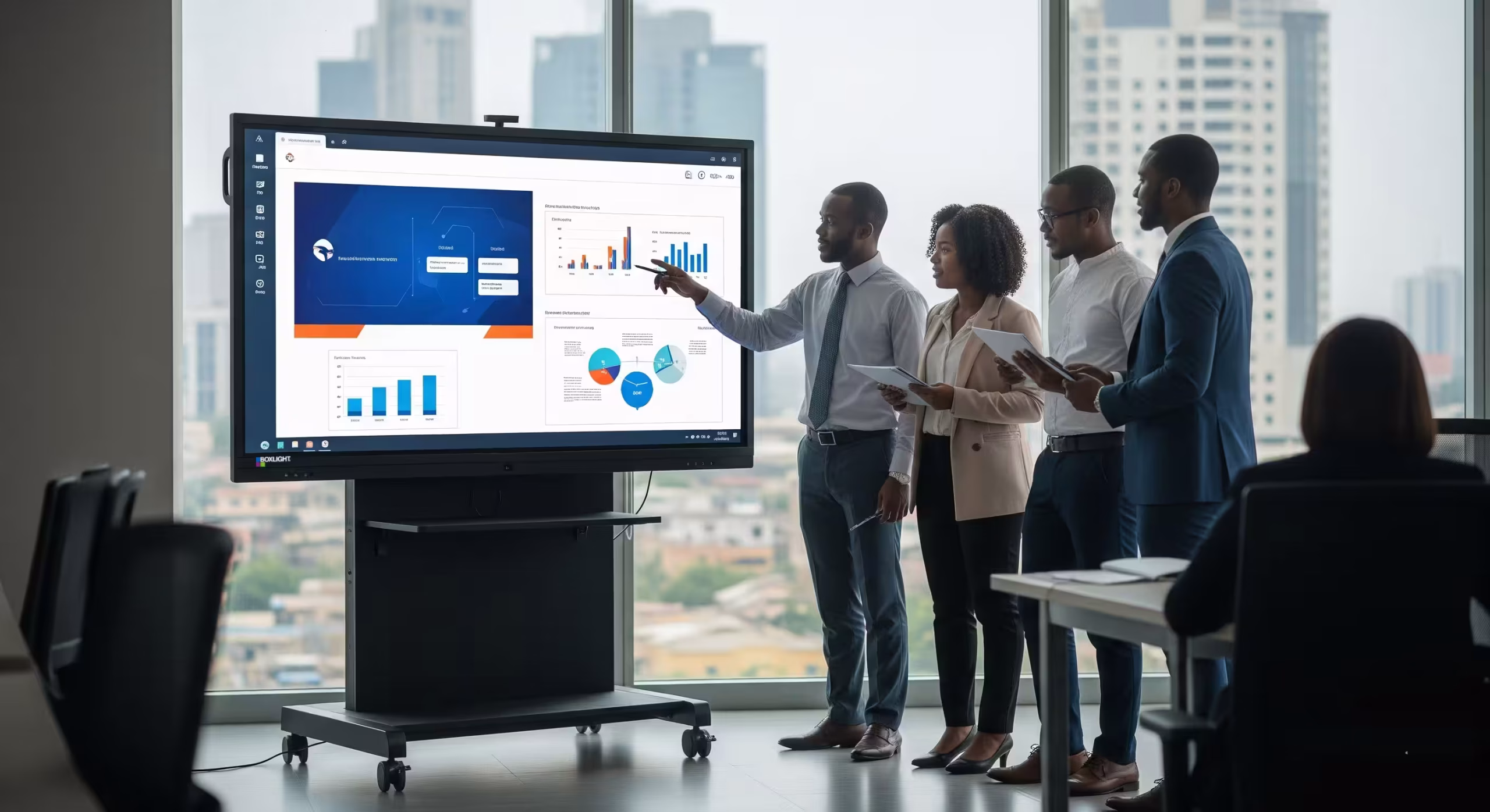 Streamlining Collaboration: The Business Case for the Interactive Flat Panel in Nigeria